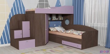 Детская кровать-шкаф Кадет-2, корпус Бодего, фасад Ирис в Кирове