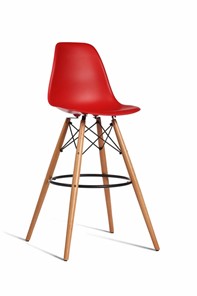 Барный стул derstuhl DSL 110 Wood bar (красный) в Кирове