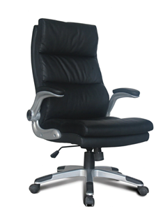 Офисное кресло Brabix BRABIX "Fregat EX-510", рециклированная кожа, черное, 530863 в Кирове