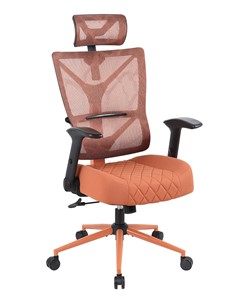 Офисное кресло CHAIRMAN CH566 сетчатый акрил оранжевый / полиэстер оранжевый в Кирове