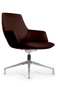 Кресло в офис Spell-ST (С1719), темно-коричневый в Кирове