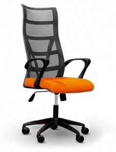 Офисное кресло 5600, оранж/черное в Кирове