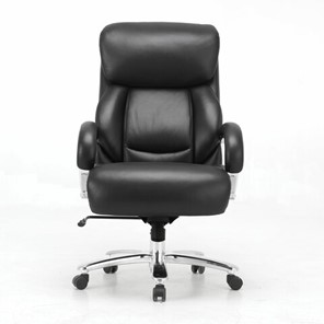 Компьютерное кресло Brabix Premium Pride HD-100 (натуральная кожа, черное) 531940 в Кирове