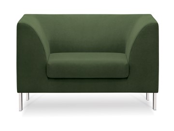 Кресло офисное Сиеста, ткань Сахара / зеленая С39 в Кирове
