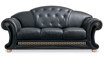 Раскладной диван Versace (3-х местный) black в Кирове