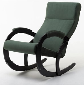 Кресло-качалка Корсика, ткань Amigo Green 34-Т-AG в Кирове