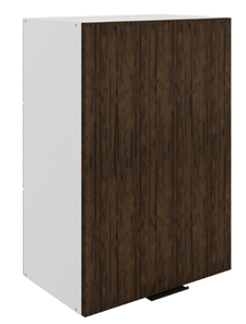 Кухонный навесной шкаф Стоун L500 Н720 (1 дв. гл.) (белый/палисандр) в Кирове