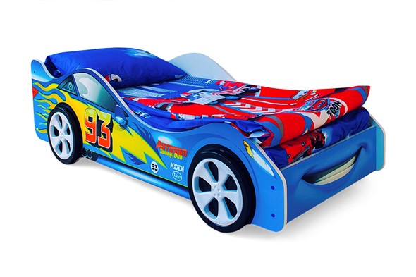 Кровать-машина в детскую Тачка синяя в Кирове - изображение