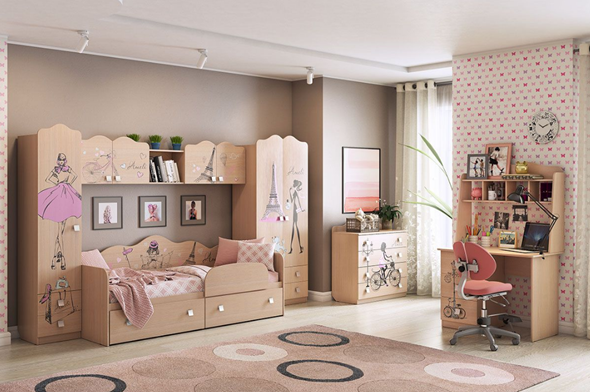 Детская спальня Амели в Кирове - изображение