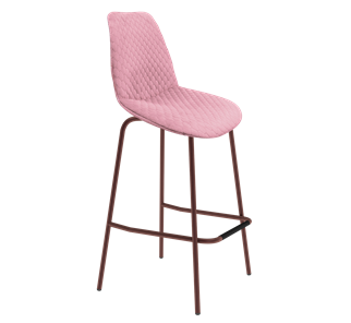 Барный стул SHT-ST29-С22 / SHT-S29P (розовый зефир/медный металлик) в Кирове
