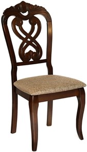 Обеденный стул Андромеда, дерево гевея 47х55х107 Cappuchino/ткань коричневая S 168-7 арт.19543 в Кирове