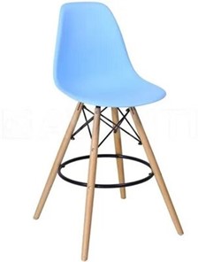 Барный стул DSL 110 Wood bar (голубой) в Кирове