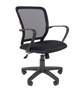 Компьютерное кресло CHAIRMAN 698 black, ткань, цвет черный в Кирове