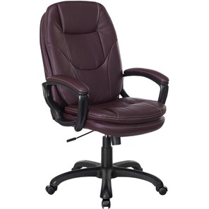 Кресло офисное Brabix Premium Trend EX-568 (экокожа, коричневое) 532101 в Кирове