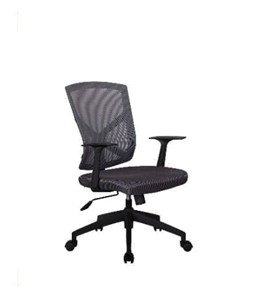 Кресло компьютерное Riva Chair 698, Цвет серый в Кирове