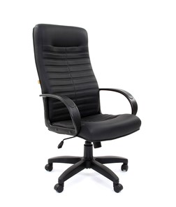 Офисное кресло CHAIRMAN 480 LT, экокожа, цвет черный в Кирове
