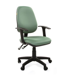 Офисное кресло CHAIRMAN 661 Ткань стандарт 15-158 зеленая в Кирове - предосмотр