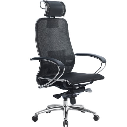 Офисное кресло Samurai S-2.04, черный плюс в Кирове - изображение