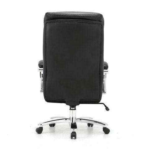 Компьютерное кресло Brabix Premium Pride HD-100 (натуральная кожа, черное) 531940 в Кирове - изображение 3