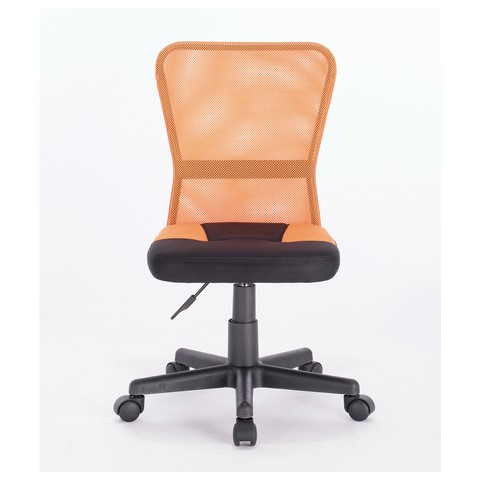 Кресло Brabix Smart MG-313 (без подлокотников, комбинированное, черное/оранжевое) 531844 в Кирове - изображение 3