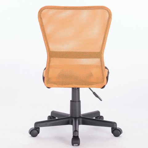 Кресло Brabix Smart MG-313 (без подлокотников, комбинированное, черное/оранжевое) 531844 в Кирове - изображение 4