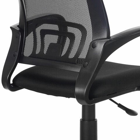 Компьютерное кресло Brabix Fly MG-396 (с подлокотниками, сетка, черное) 532083 в Кирове - изображение 5