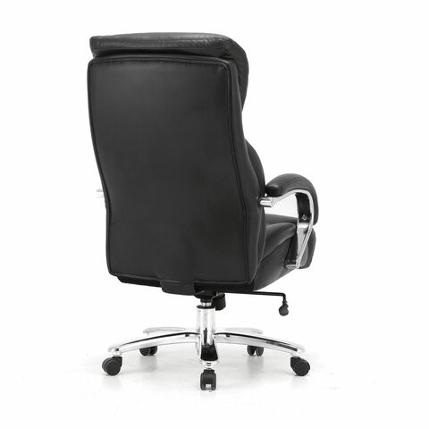 Компьютерное кресло Brabix Premium Pride HD-100 (натуральная кожа, черное) 531940 в Кирове - изображение 2
