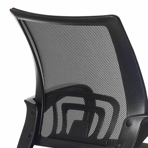 Компьютерное кресло Brabix Fly MG-396 (с подлокотниками, сетка, черное) 532083 в Кирове - изображение 6