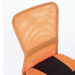 Кресло Brabix Smart MG-313 (без подлокотников, комбинированное, черное/оранжевое) 531844 в Кирове - предосмотр 5