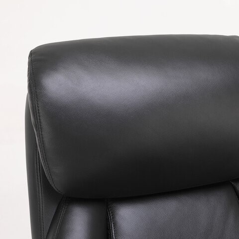 Компьютерное кресло Brabix Premium Pride HD-100 (натуральная кожа, черное) 531940 в Кирове - изображение 4