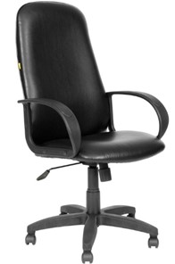 Кресло офисное CHAIRMAN 279, экокожа, цвет черный в Кирове