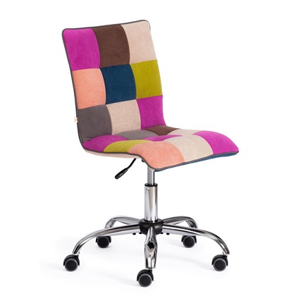 Компьютерное кресло ZERO (спектр) ткань, флок, цветной арт.15370 в Кирове - изображение