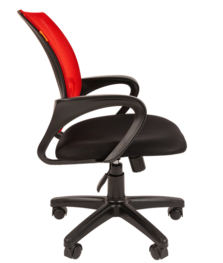 Кресло офисное CHAIRMAN 696 black Сетчатый акрил DW69 красный в Кирове - изображение 1