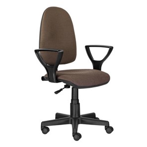 Офисное кресло Brabix Prestige Ergo MG-311 (регулируемая эргономичная спинка, ткань, коричневое) 531875 в Кирове