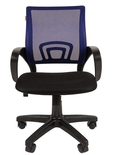 Офисное кресло CHAIRMAN 696 black Сетчатый акрил DW61 синий в Кирове - изображение 1