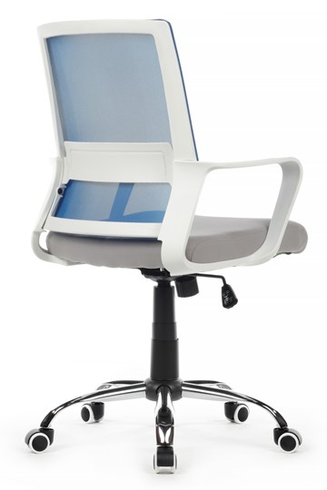 Кресло офисное RCH 1029MW, серый/синий в Кирове - изображение 3
