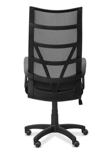 Кресло в офис Топ, сетка/ткань TW / черная/синяя в Кирове - изображение 5