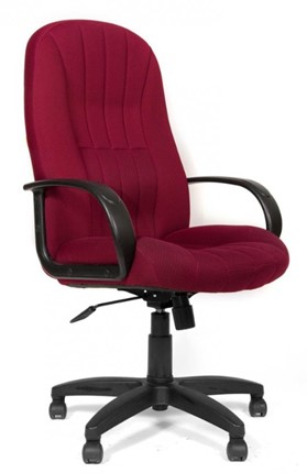 Кресло офисное CHAIRMAN 685, ткань TW 13, цвет бордо в Кирове - изображение