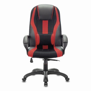Компьютерное кресло Brabix Premium Rapid GM-102 (экокожа/ткань, черное/красное) 532107 в Кирове