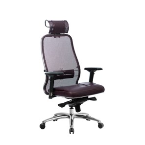 Офисное кресло Samurai SL-3.04, темно-бордовый в Кирове - предосмотр