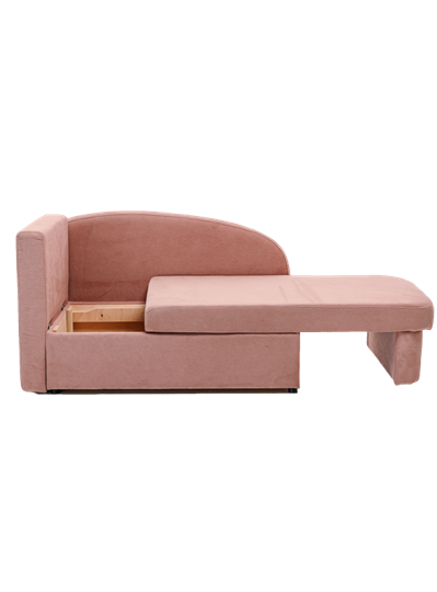 Мягкий диван левый Тедди розовый в Кирове - изображение 1