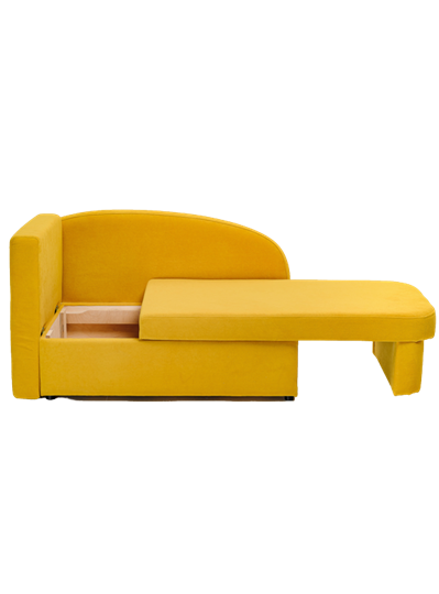 Мягкий диван левый Тедди желтый в Кирове - изображение 9