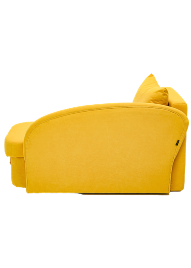 Мягкий диван левый Тедди желтый в Кирове - изображение 12