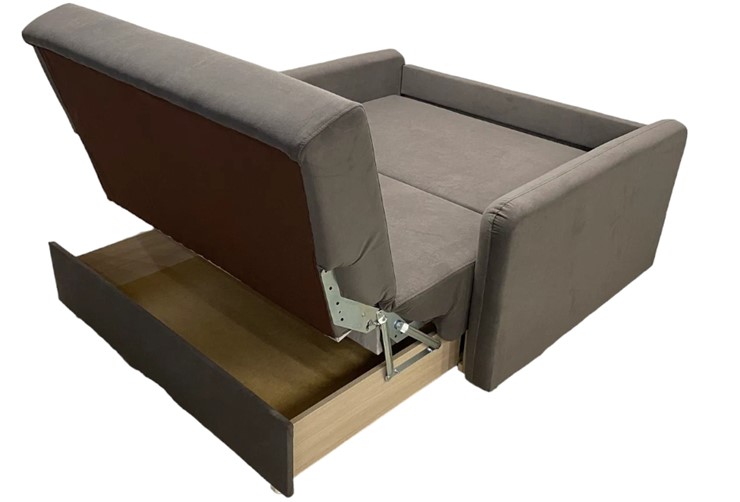 Прямой диван Уют  Аккордеон 1200  БД с подлокотником, НПБ в Кирове - изображение 7