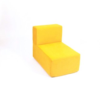 Кресло Тетрис 50х80х60, желтое в Кирове