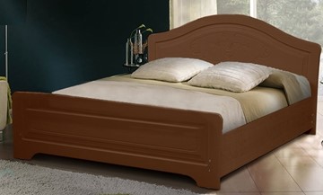 Спальная кровать Ивушка-5 2000х1600, цвет Итальянский орех в Кирове