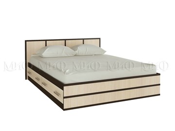 Кровать в спальню Сакура 1600 с ящиками в Кирове