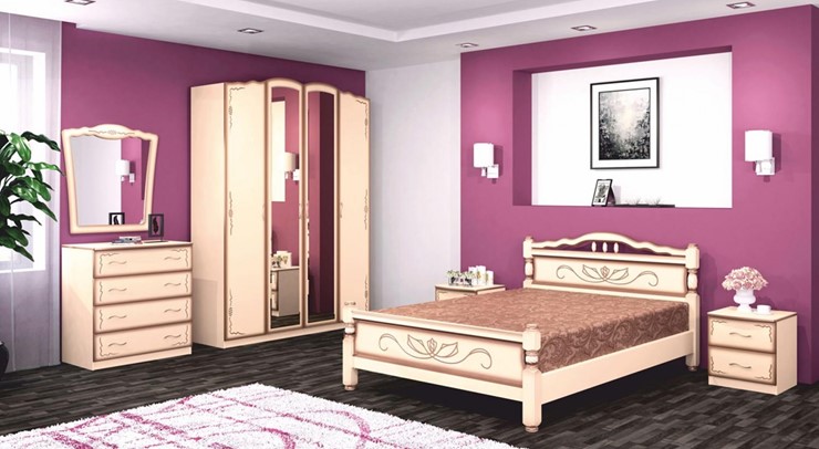 Гарнитур в спальню Виктория (Лак) в Кирове - изображение