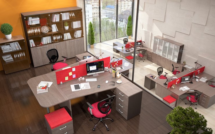 Офисный комплект мебели Xten для начальника отдела в Кирове - изображение 3