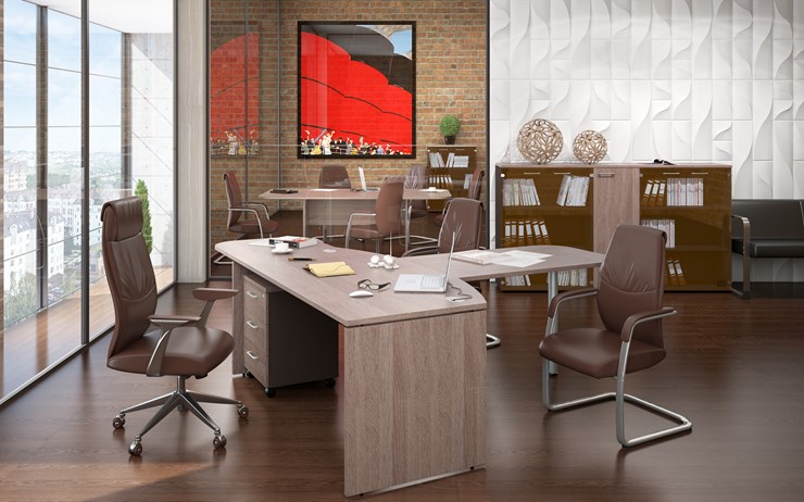 Офисный комплект мебели Xten для начальника отдела в Кирове - изображение